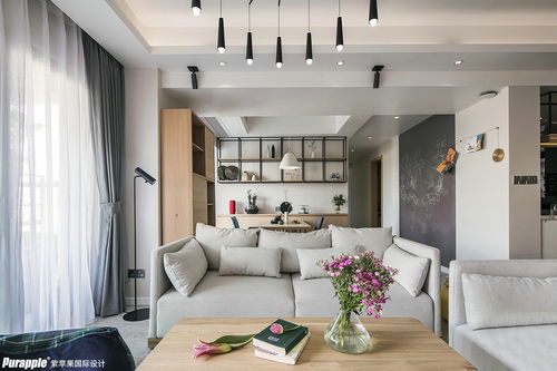 140平现代简约风格住宅 个性与创造力的诗意栖息地